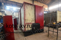 Отопительный котел 0.35 ОУР изготовление