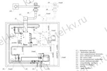 Подключение твердотопливного котла 1.0 МВт схема